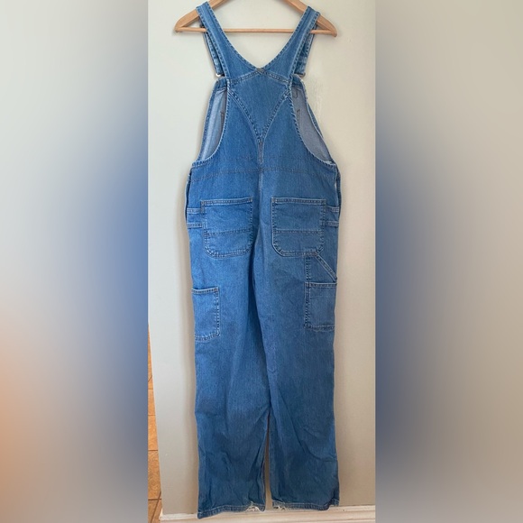 Carhartt Denim Overalls Ladies Size Medium 8/10 - Picture 3 of 10
